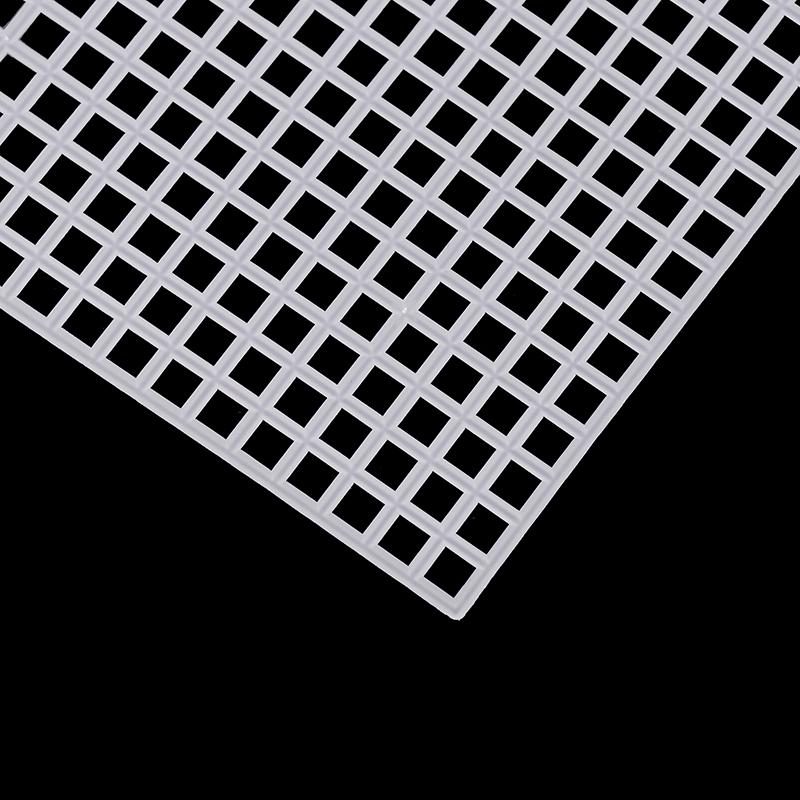 Handcraft Latch Hook Bags Made Plastic Grid Hook Crafts Accessory Plastic Mesh Cloth For Bag Rug Thread Hook Craft Supplies