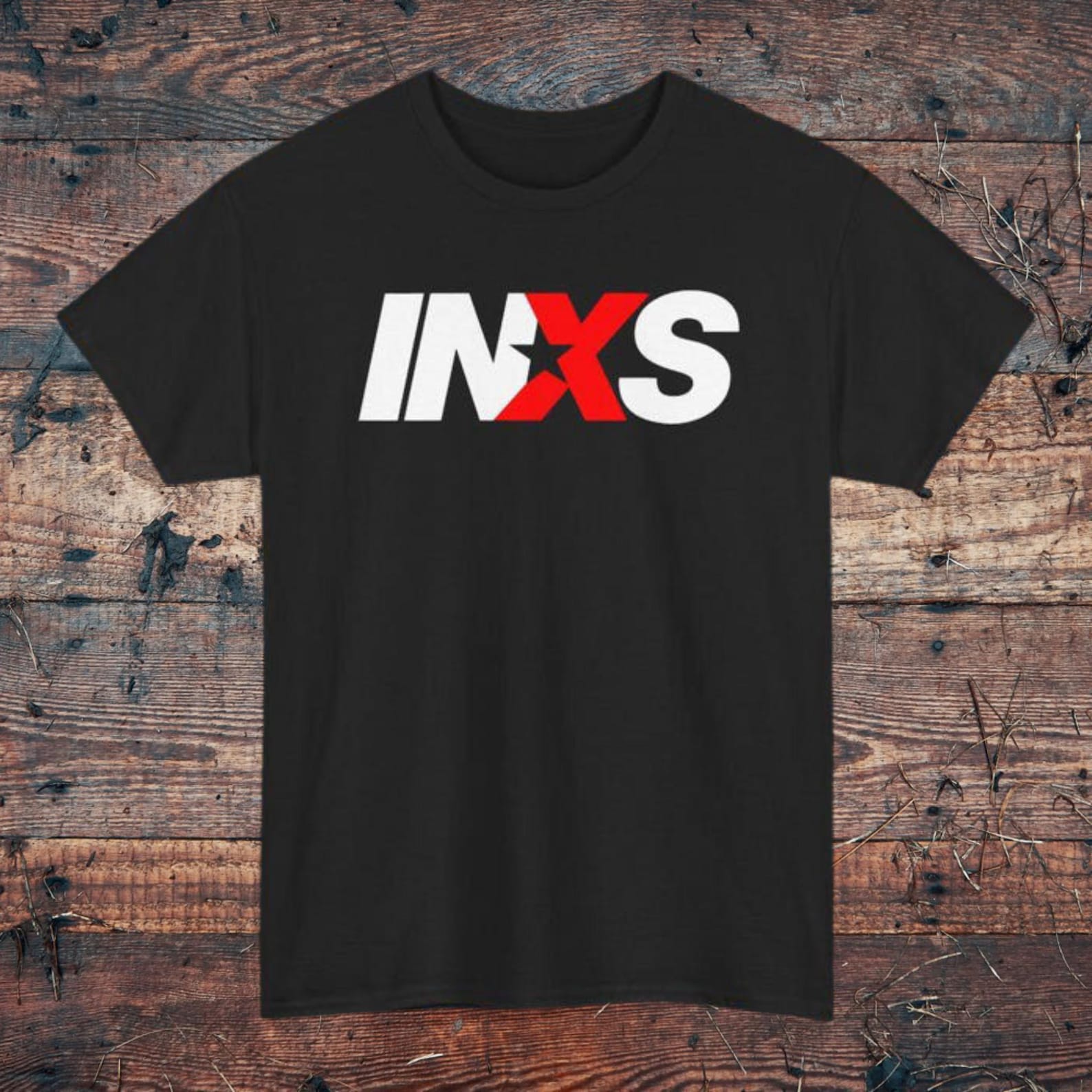 INXS Vintage Graphic Logo Band T-Shirt | Music Shirt L