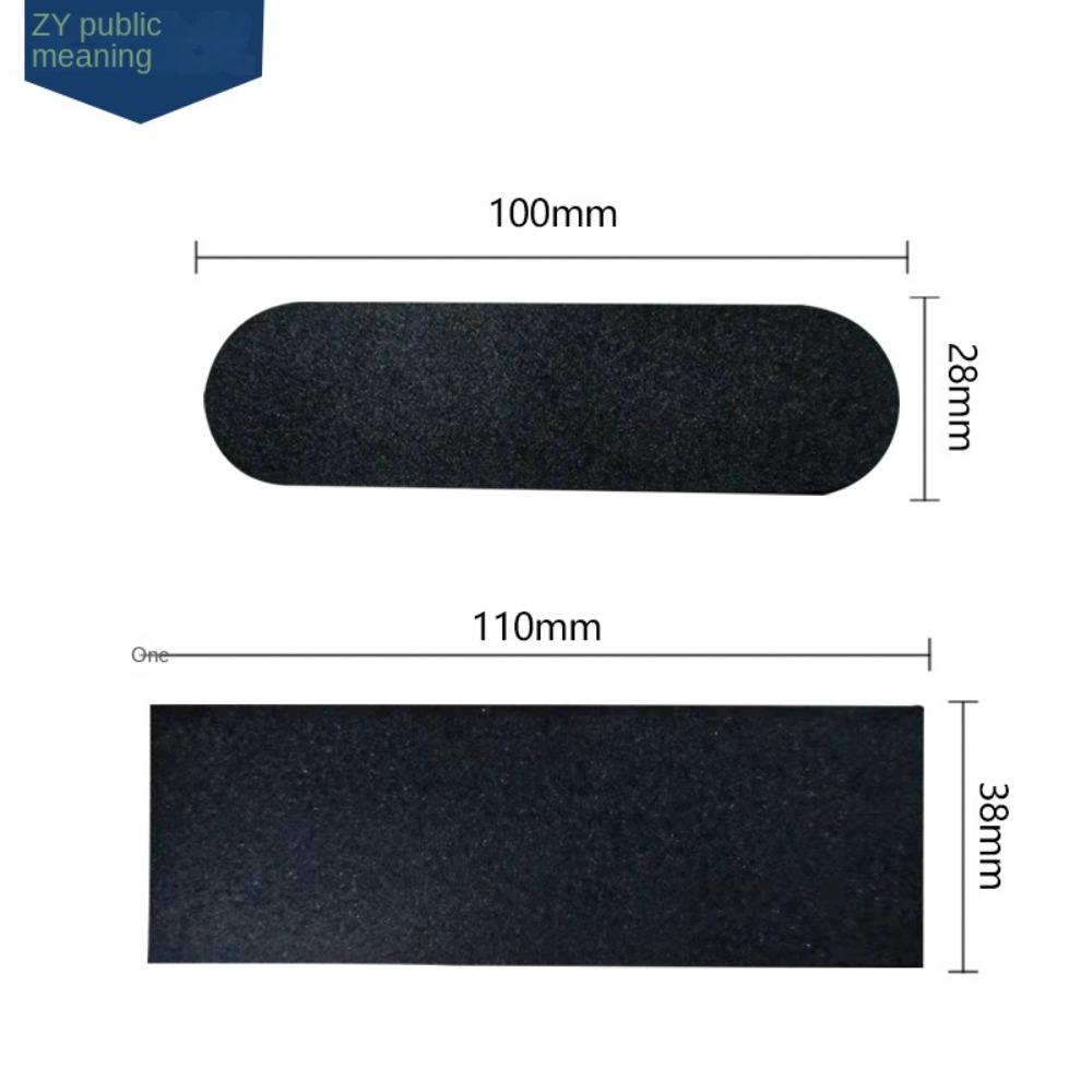 1/6Pcs Black Fingerboard Grip Tapes Foam Grip Non-slip Stickers Durable Fingerboard Deck Stickers