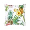 New Nordic Home Green Plant Tropical Fruit Pillowcase Without Pillow Core Cushion Cover Waist Pillowcase