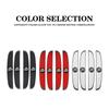 MVTT4 4PCS Rubber Car Door Anti-Collision Scratch Protector Sticker for Lexus F SPORT NX RX ES UX GS GX IS LS LX CT RC 350h etc