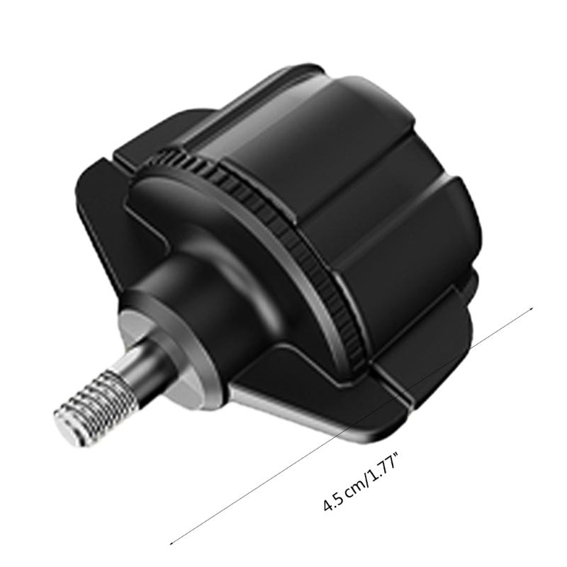 17mm Ball Joint Converter with 1/4Inch Thread Swivel Connector for Connecting Different Brackets & Holders Durable
