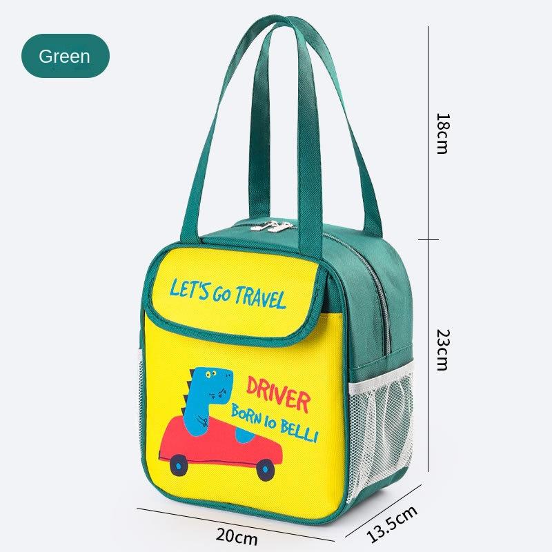 Kids Portable Warm Bag Pack Lunch Box Insulation Package Insulated Thermal Food Picnic Pouch for Boys Girls Kids Children Bag