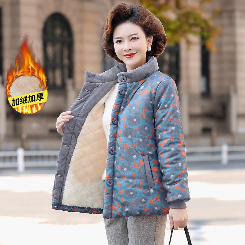 

Women s Winter Velvet-Lined Padded Jacket 3XL