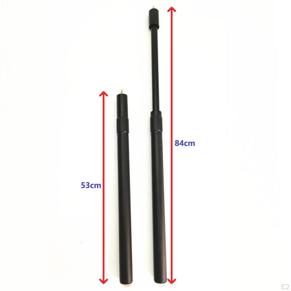 21 Inch Pool Cue Extension, -light Telescopic Billiard Aluminum Alloy