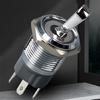 Sturdy Metal Two Position Toggle Switches With LED Light Designs for CustomES Electronics And Model Making Supplies