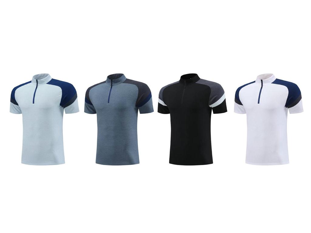 Unisex Quick-Dry Half-Zip Fitness Top for Outdoor Running
