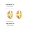 Exquisite mini fashion simple zircon pearl earrings stud earrings niche versatile design earrings women