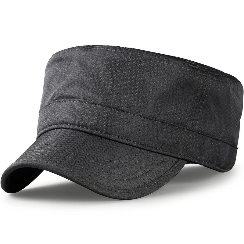 

Solid Color Quick-Dry Baseball Cap Large Head 59-63Cm Men S Hat Summer Men S Hat Sun Hat Breathable Flat Top Mesh Hats Male L(56-59cm)