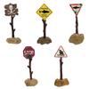 Resin Aquarium Decoration Ornaments Artificial Shark Warning Sign Accessories