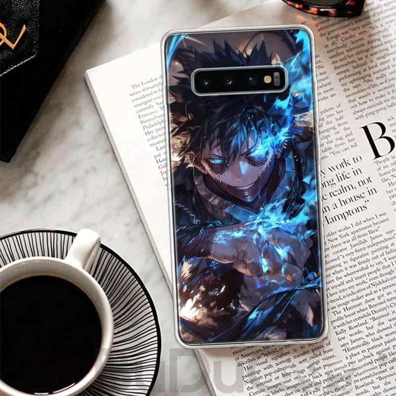 Dabi MHA My Hero A-Academy Kryt Pro Samsung Galaxy S8 S9 Plus S10 Lite Note 8 9 10 Pro 20 Ultra S7 Edge M11 M21 M32 M51 Potisk C