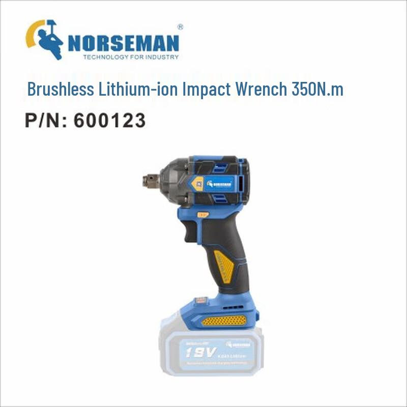 

Northman 1/2-inch Brushless Cordless Impact Wrench CN plug (adapter included)
