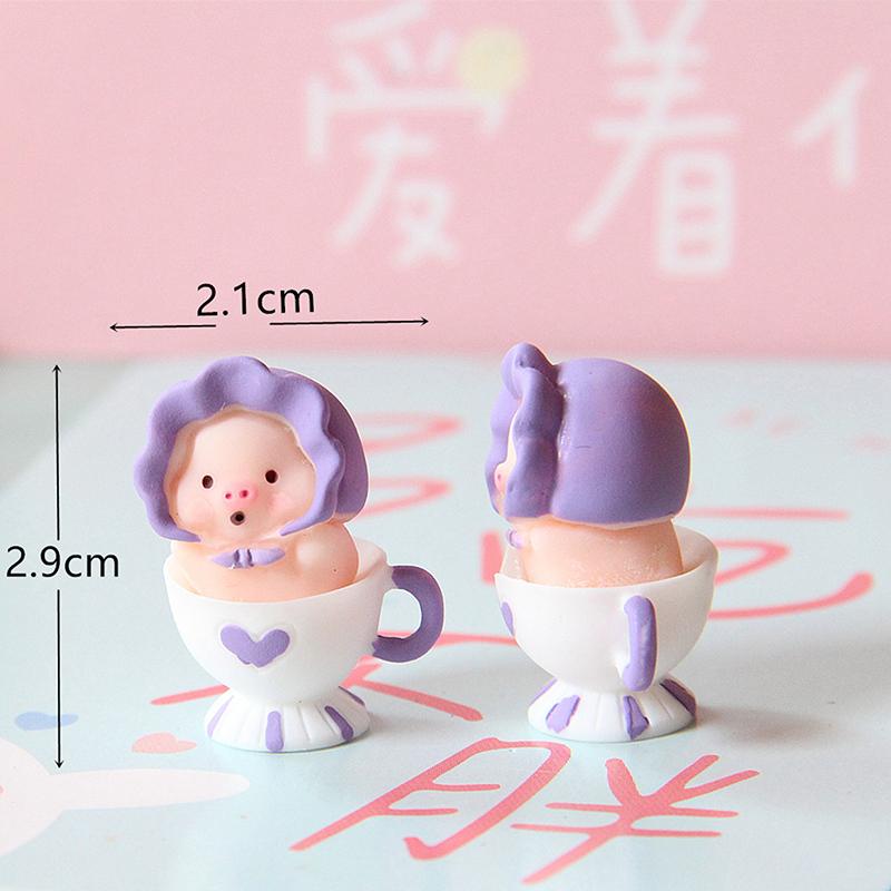 

Милые мини-свиньи, смоляные трехмерные свиньи, микро-ландшафтные украшения