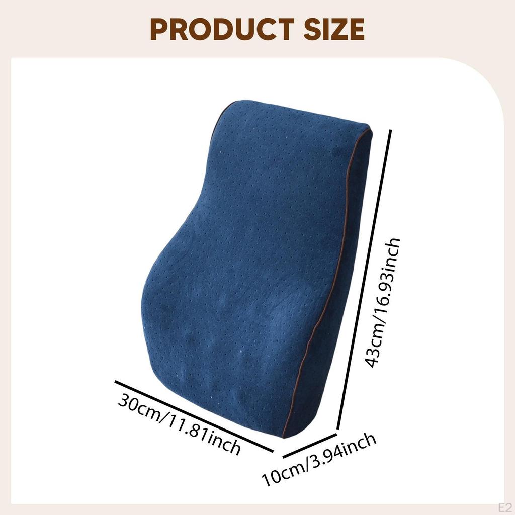 Support Pillow Back Cushion Rest with Adjustable Straps for Working
