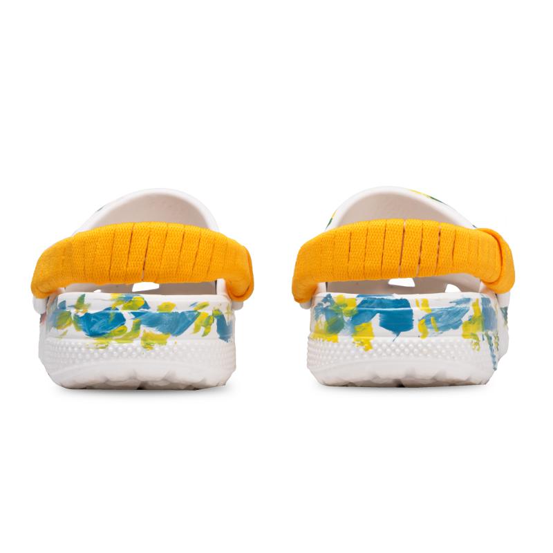 Crocs Classic clog Funi Lemon Summer Gift Bag EVA Classic Beach Hole Shoes Unisex Yellow