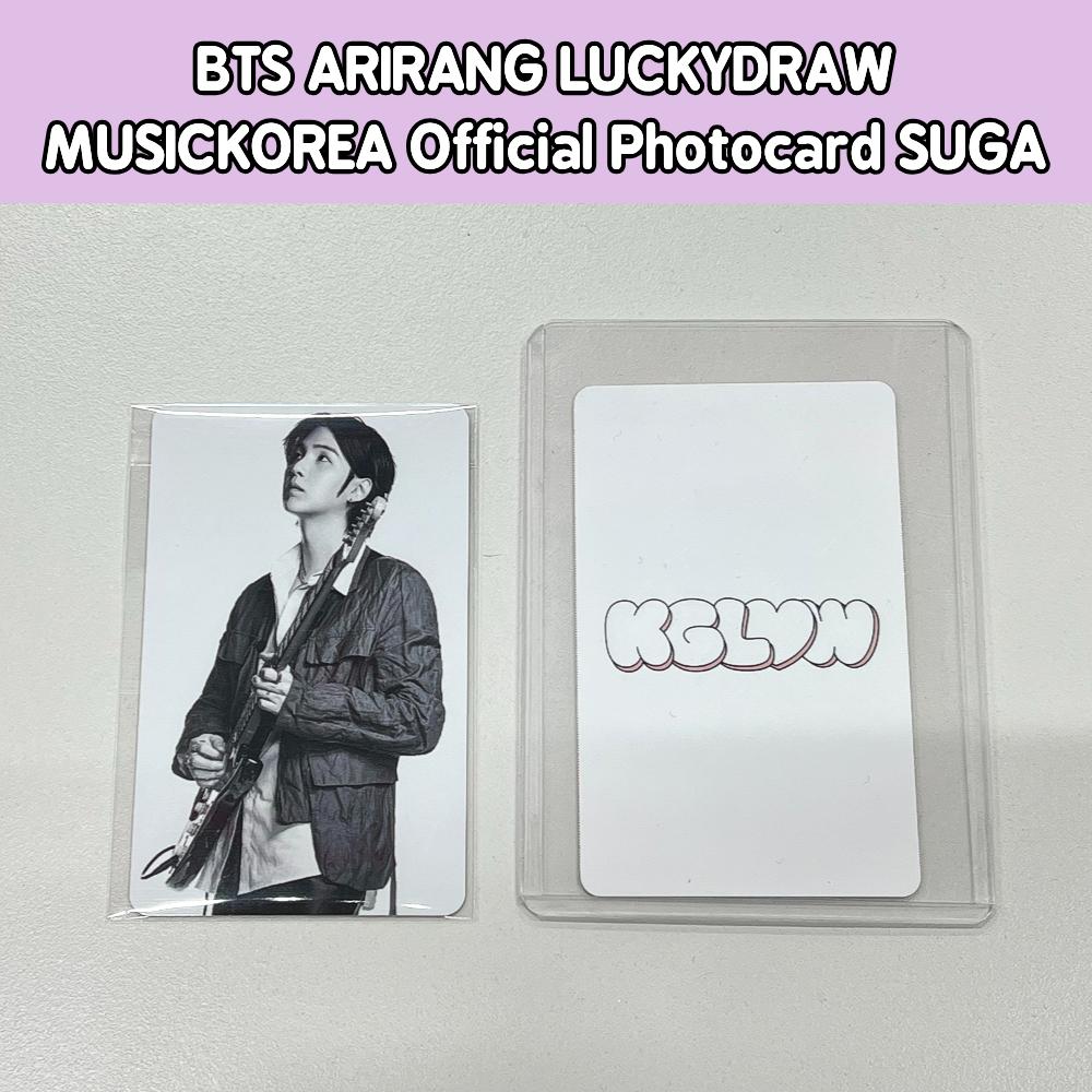 BTS ARIRANG Album POB Vorteil Fotokarte Offizielles Geschäft Geschenk Auswahl SUGA- LUCKYDARW MK