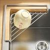 Waterproof Dish Drying Rack Anti-rust Sink Drain Shelf Sink Storage Holder  Laundry Room
