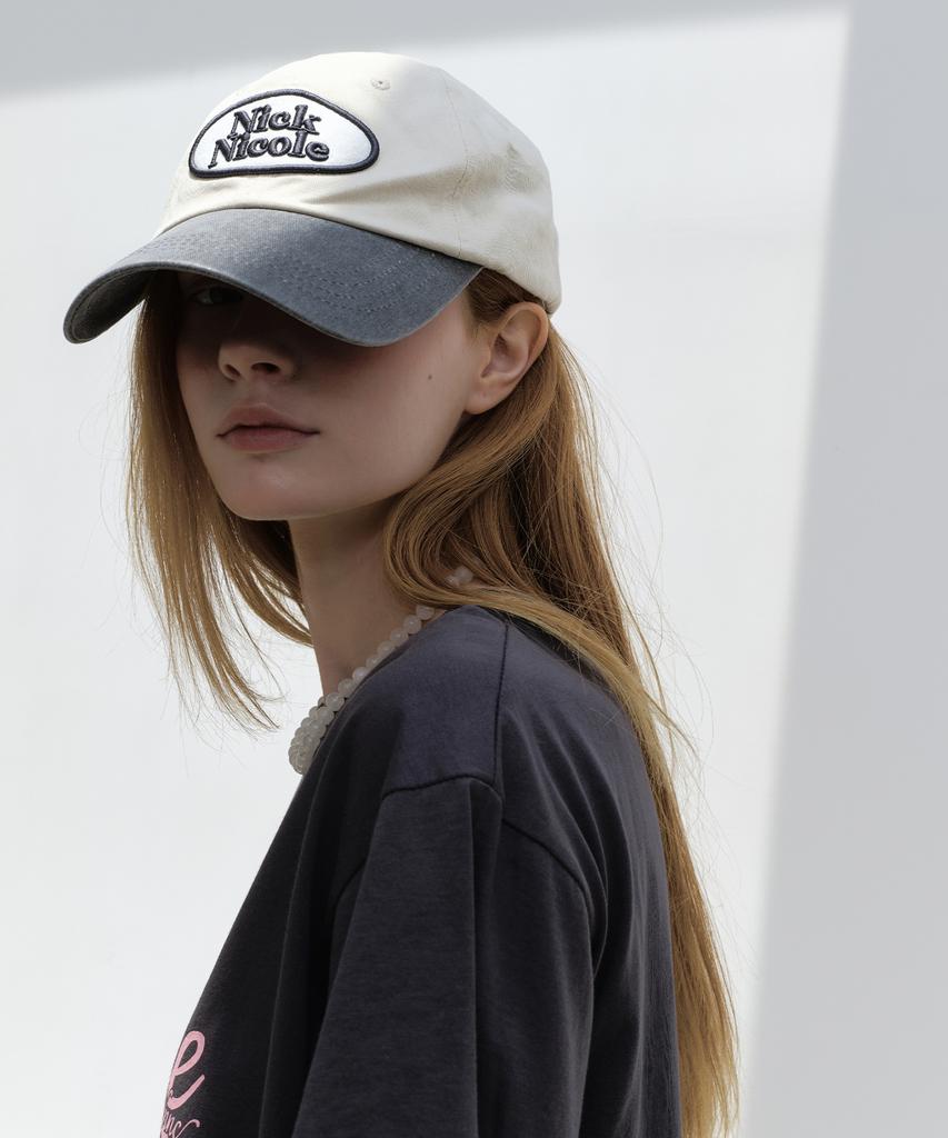 Nigaennikol Oval Wappen Ball Cap_Twotone Charcoal