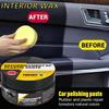 Car Leather Repair Cream 50g Leather Cream With Sponge Non-Greasy Conditioner For Daily Maintenance Restoration Car Interior