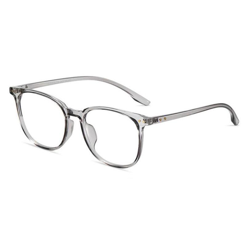 TR90 Frame Square Glasses Frame Women Men Blue Light Blocking UV400 Short-sight Eyewear Prescription 0 -0.5 -0.75 To -6.0