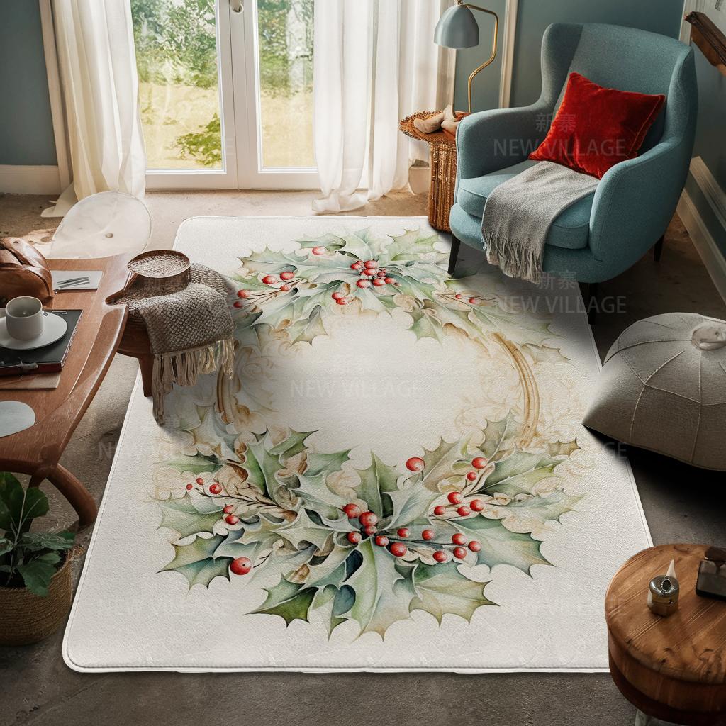 

Ковер у входа в дом Домашний коврик у двери Гостиная Ванная Комната Ноги ванная комната Нескользящие коврики с водопоглощением для ванной Счастливого Рождества зима 400mmx600mm