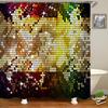 Golden Fantasy Colorful Print Shower Curtain Waterproof Polyester with Hook Bathroom Curtains Home Decoration 3D Shower Curtain