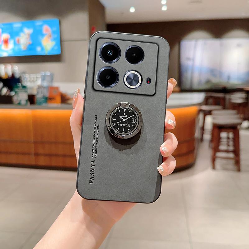 

Для чохла Infinix Note 40 Pro Автомобільний магнітний тримач-кільце Чохол для телефону Для Infinix Note 40 40Pro Камера Ударостійка Шкіряна Задня Кришка Infinix Note 40