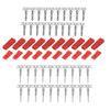JST Female and Male Plug Battery Red Color Housing & Connector Pin Set (10 Pairs)