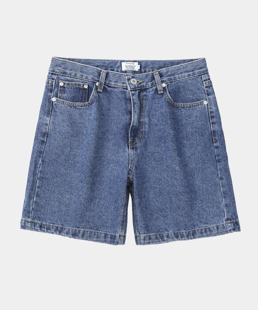 LETTERCOMO Neu Denim Shorts_Medium Blue