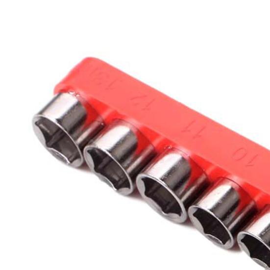 9 ks 1/4 palcový objímka na klíč s vysokou tvrdostí Sada adaptérů z uhlíkové oceli pro domácí opravy