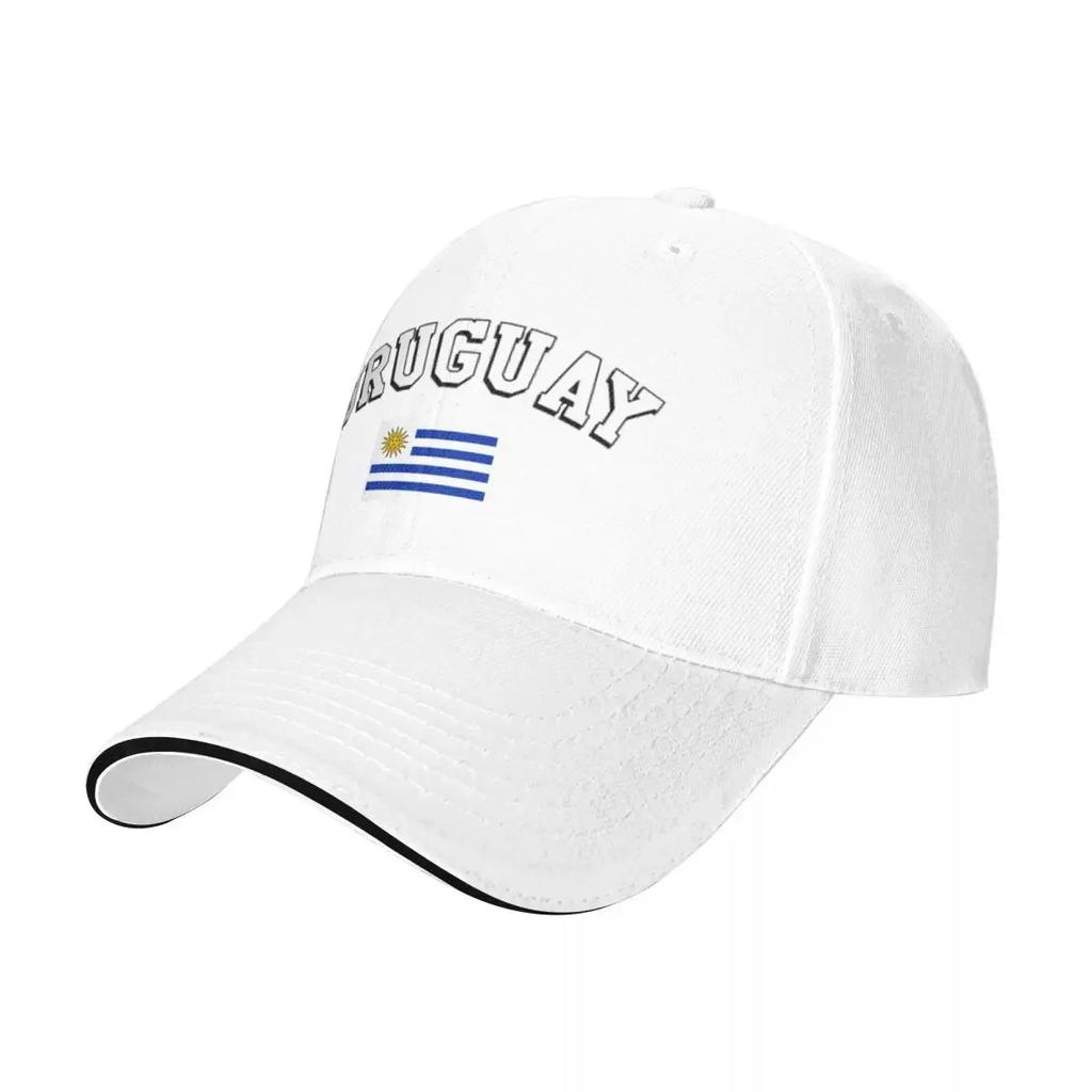 Casquettes de Baseball de Camping Drapeau Uruguayen Femmes Chapeau de Soleil de Plage Haut de Gamme Homme Casquette à Visière