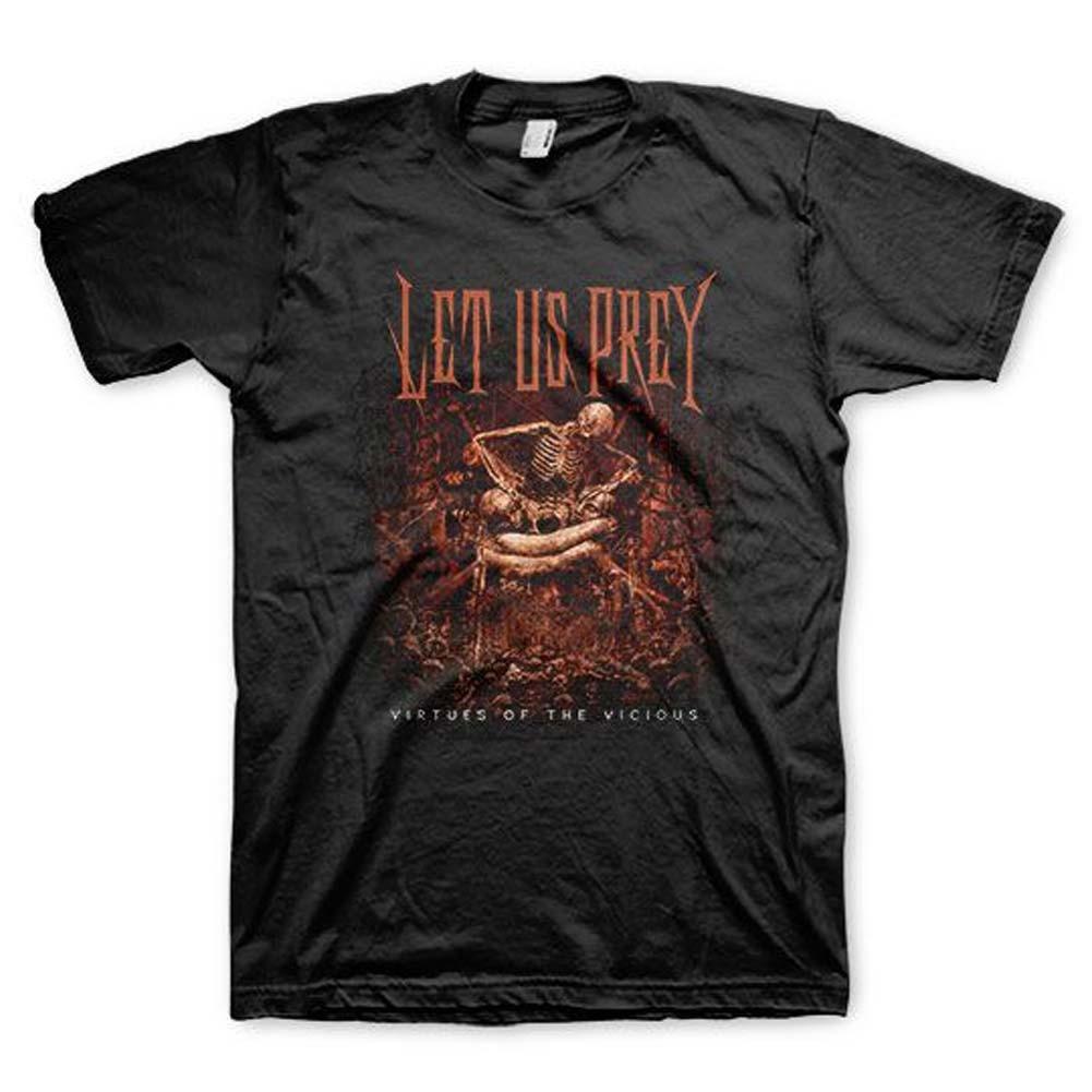 Men's Let Us Prey Virtues T-shirt Black