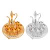 Vintage Wine Pot Set European Retro Coffee Pot Tray Kit Decorative Zinc Alloy Exquisite Carving Wine