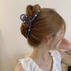 Large Denim Grab Clip 2025 Autumn and Winter Design Shark Clip Korean Simple Hairpin