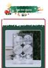 8CM Transparent Christmas Ball Set - New Style Christmas Tree Ornaments & Scene Decorations