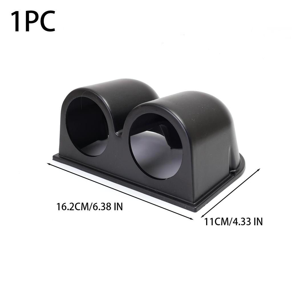 52MM Car Gauge Pod Black Single & Dual & Triple Hole Gauge Holder Racing Car Left Right Drive Bracket for 2 Inch Meter Universal