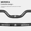 MEROCA Bike Handlebar 25.4X540/580mm Straight/Swallow Bicycle Parts Aluminum Alloy Cycling Accessories for Mountain Bikes