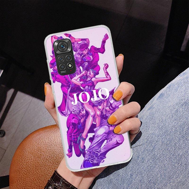 All JoJo's Bizarre Adventure Phone Case For Xiaomi Redmi Note 15 14 13 12S 12 11 Pro Plus 14S 11S 11E 10 10S 11T 5G Personalized