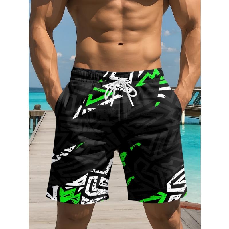 Men's Colorful Starry Sky Fashionable Vacation Beach Beach Shorts Daily Home Lazy Style Comfortable Shorts