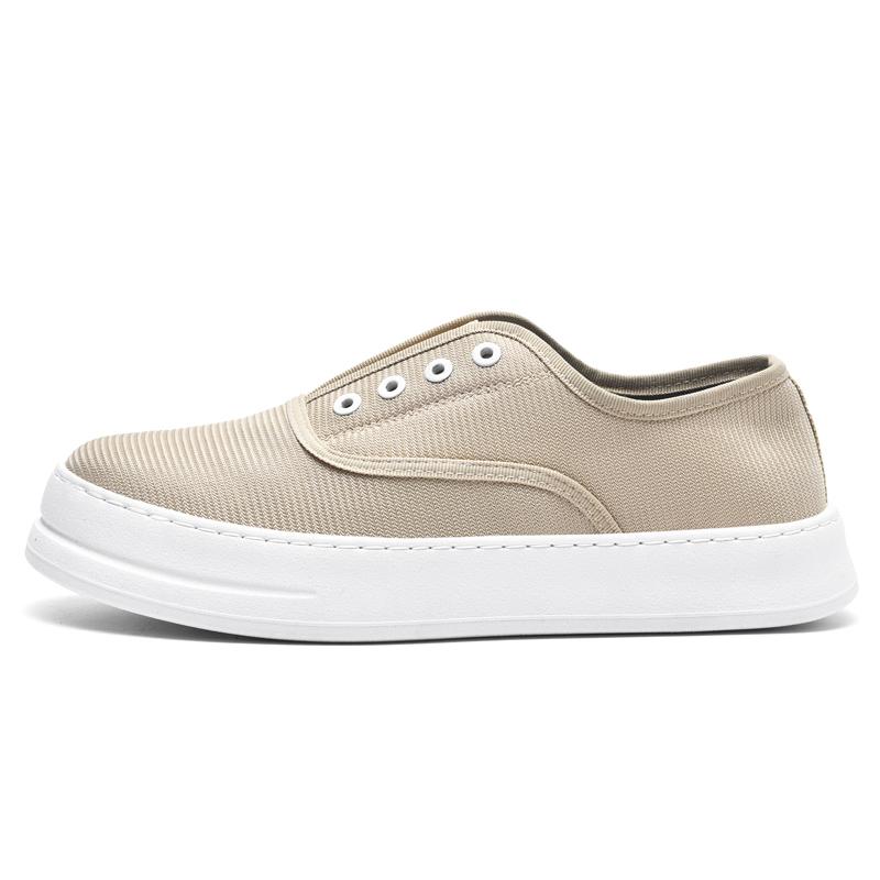 Fashion Black Canvas Shoes Men Versatile Men's Vulcanized Shoes Breathable Loafers Comfort Casual Shoes For Men Skateboard Sneaker