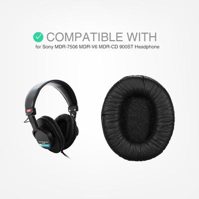 Ersatz-Memory-Ohrpolster Ohrpolsterkissen Kompatibel mit Sony MDR-7506 MDR-V6 MDR-CD 900ST