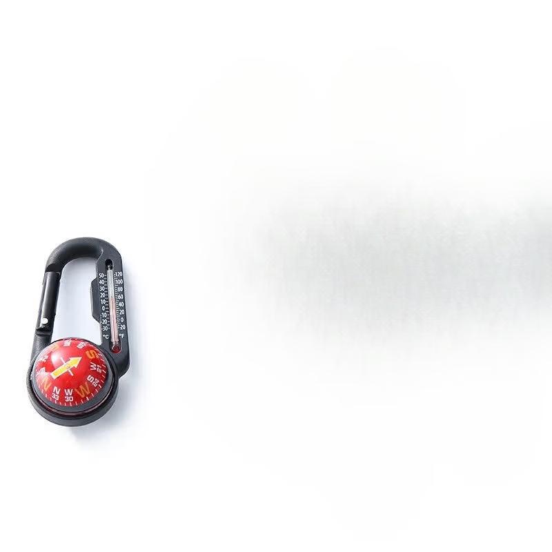 4-Pack Outdoor Spherical Compass Carabiners