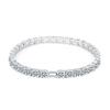 Mozambican Diamond Tennis Bracelet 30 Points-80 Points 2.0mm-6.0mm with Certificate, Over-drill Pen Material