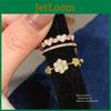 Vintage Court Style Heart Outline Finger Ring With Copper Material For Ladies