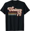 Vintage 1976 Retro Sunset Classic 50-Year-Old 50th Birthday T-Shirt