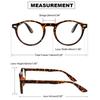 Retro Reading Glasses Oval Spring Hinges Tortoise Readers +1.0 1.5 2.0 2.5 3.0