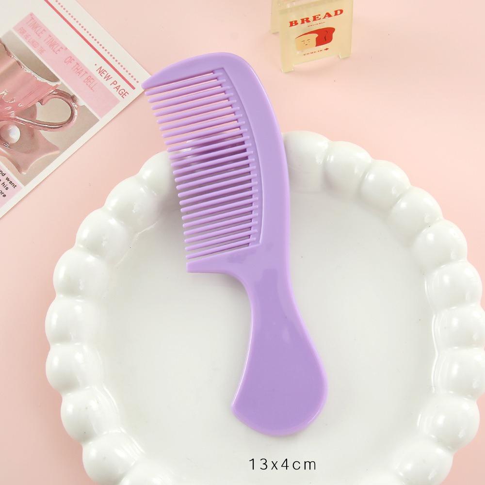 Cartoon Plastic Comb Cute Children's Small Comb Student Dormitory Hair Comb Home Portable Women's Hair Comb