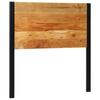Headboard 100 cm Solid Acacia Wood and Iron