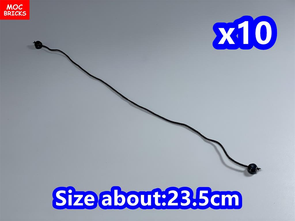 Non-Toxic 10Pc Moc Bricks Climbing String Rope 14210 63141 Chain Links 30104 4Cm Figure Building Blocks Toys For Children Xmas Gift