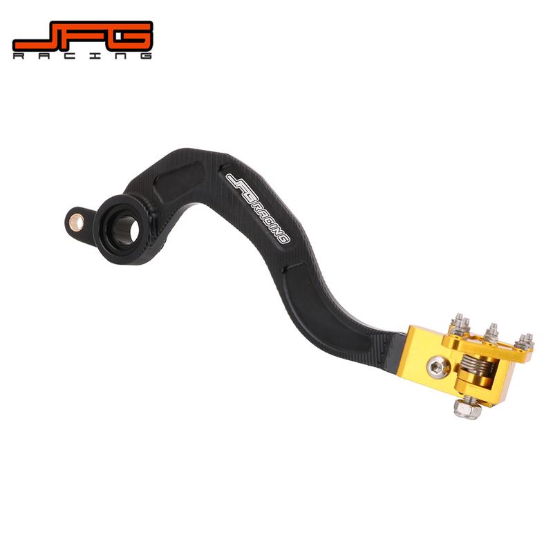 Motorcycle CNC Shifter Shift Rear Foot Brake Pedal Lever For SUZUKI RMZ250 08 2009 2010 2011 2012 2013 2014 2015 2016 2017 2018